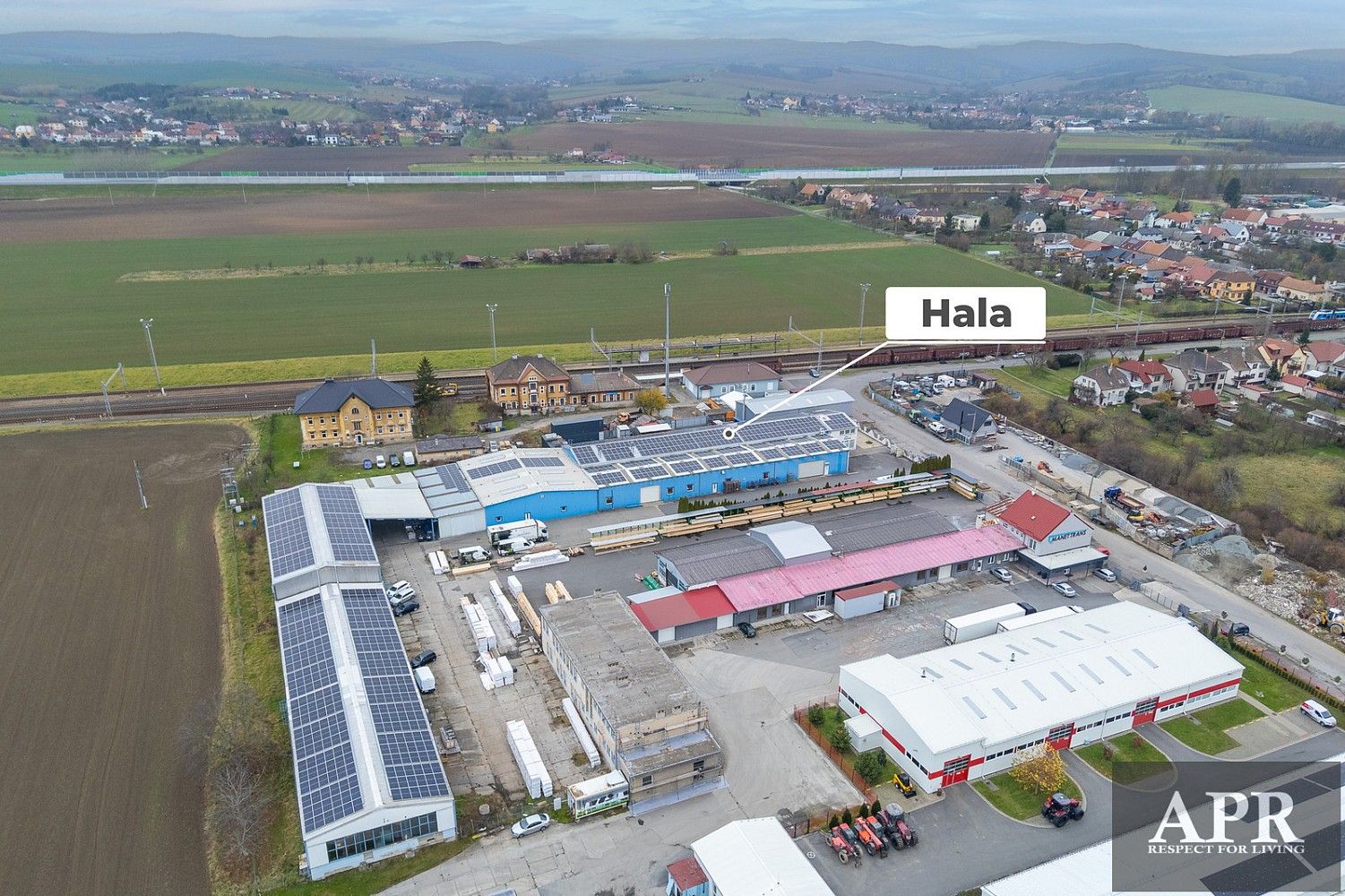 Sklad · 2 242 m² · Huštěnovice, okres Uherské Hradiště, Zlínský kraj - 4