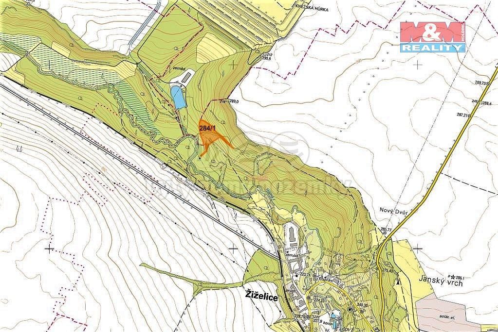 Prodej les - Žiželice, okres Louny, Ústecký kraj - 5