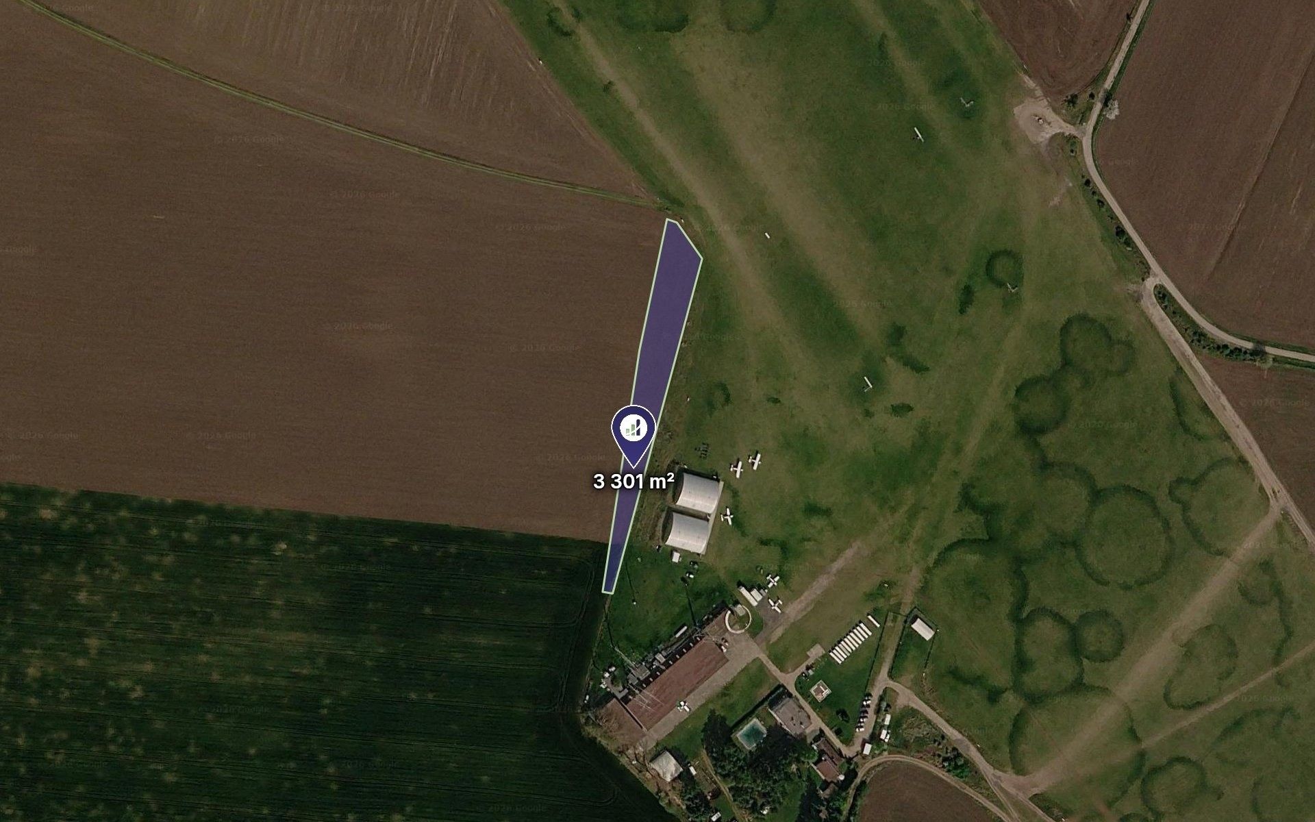 Zemědělský pozemek, 3 301 m²