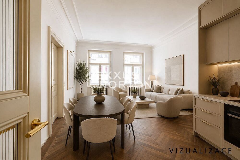 3+kk, Široká, Praha 1 - Josefov, 94 m² - 1