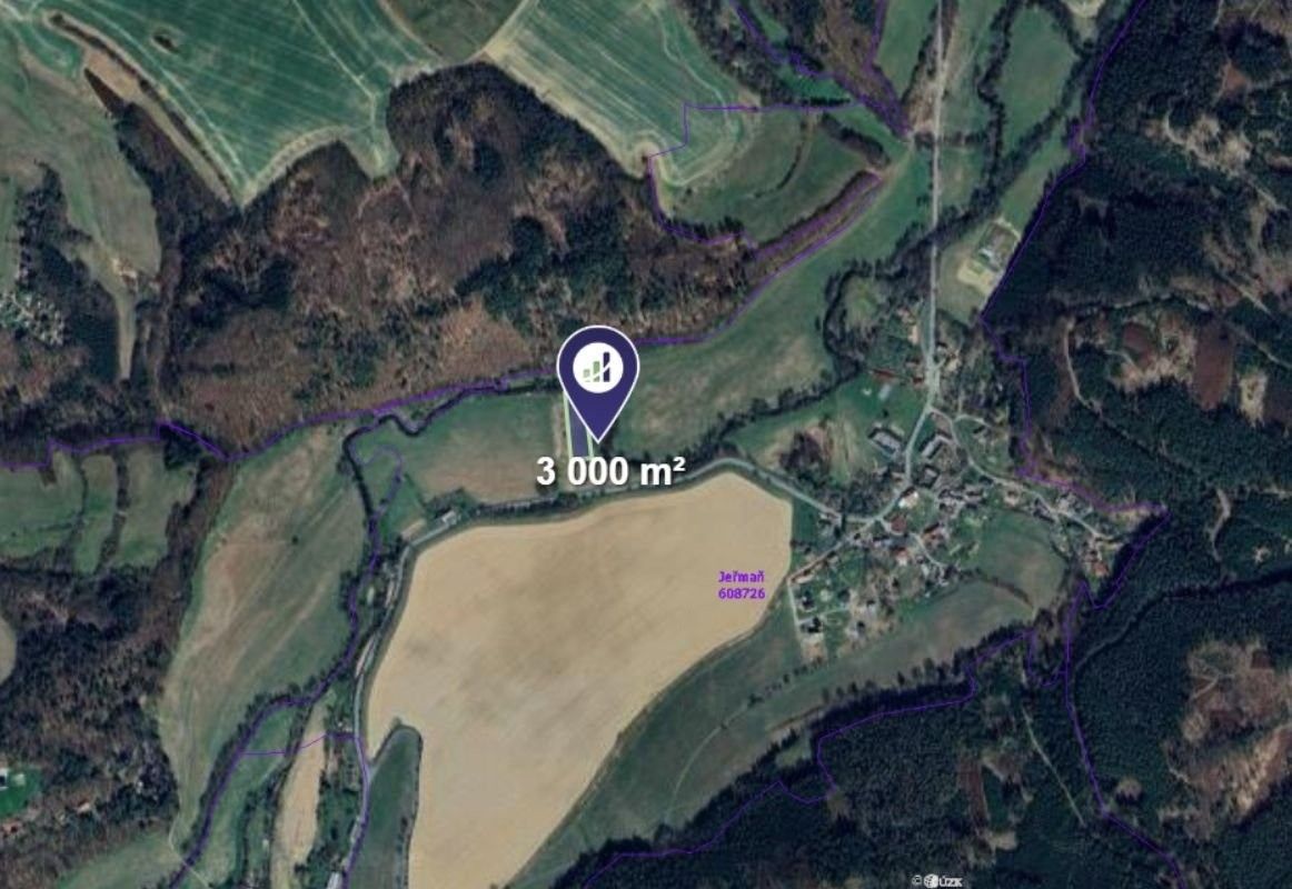 Prodej louka - Bouzov, 3 000 m²