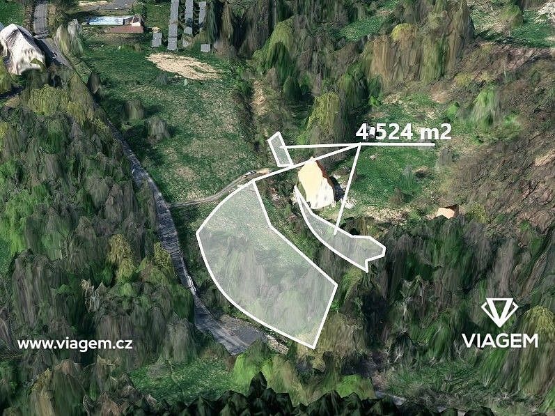 Zahrada, 1 809 m²