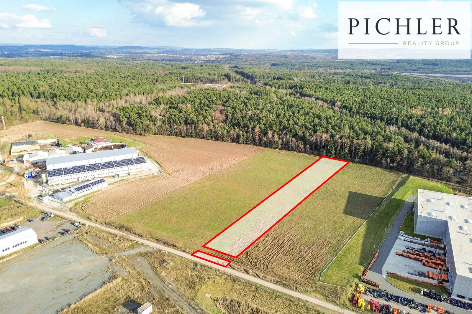 Komerční pozemky, Vejprnice, 5 156 m² - 2