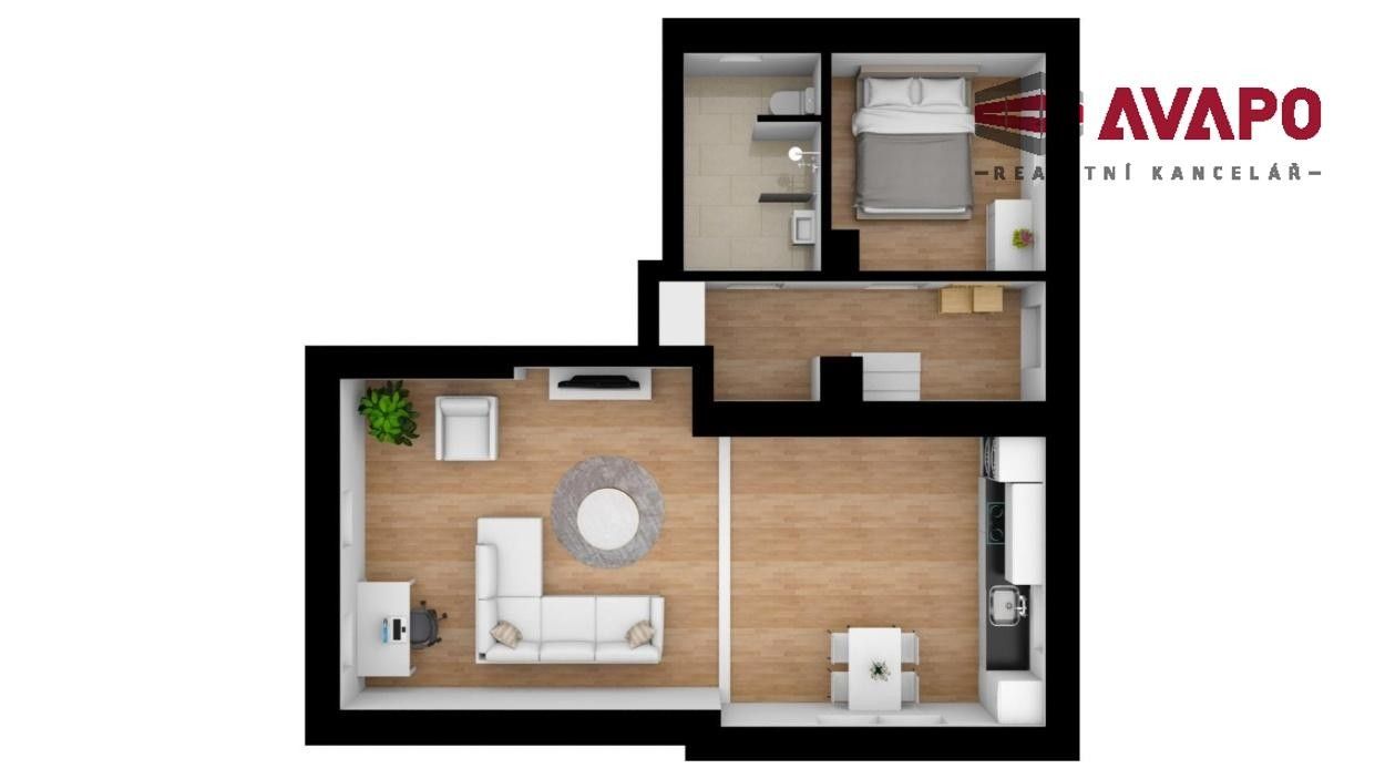 Pronájem byt 2+kk - Gudrichova, Opava, 68 m²