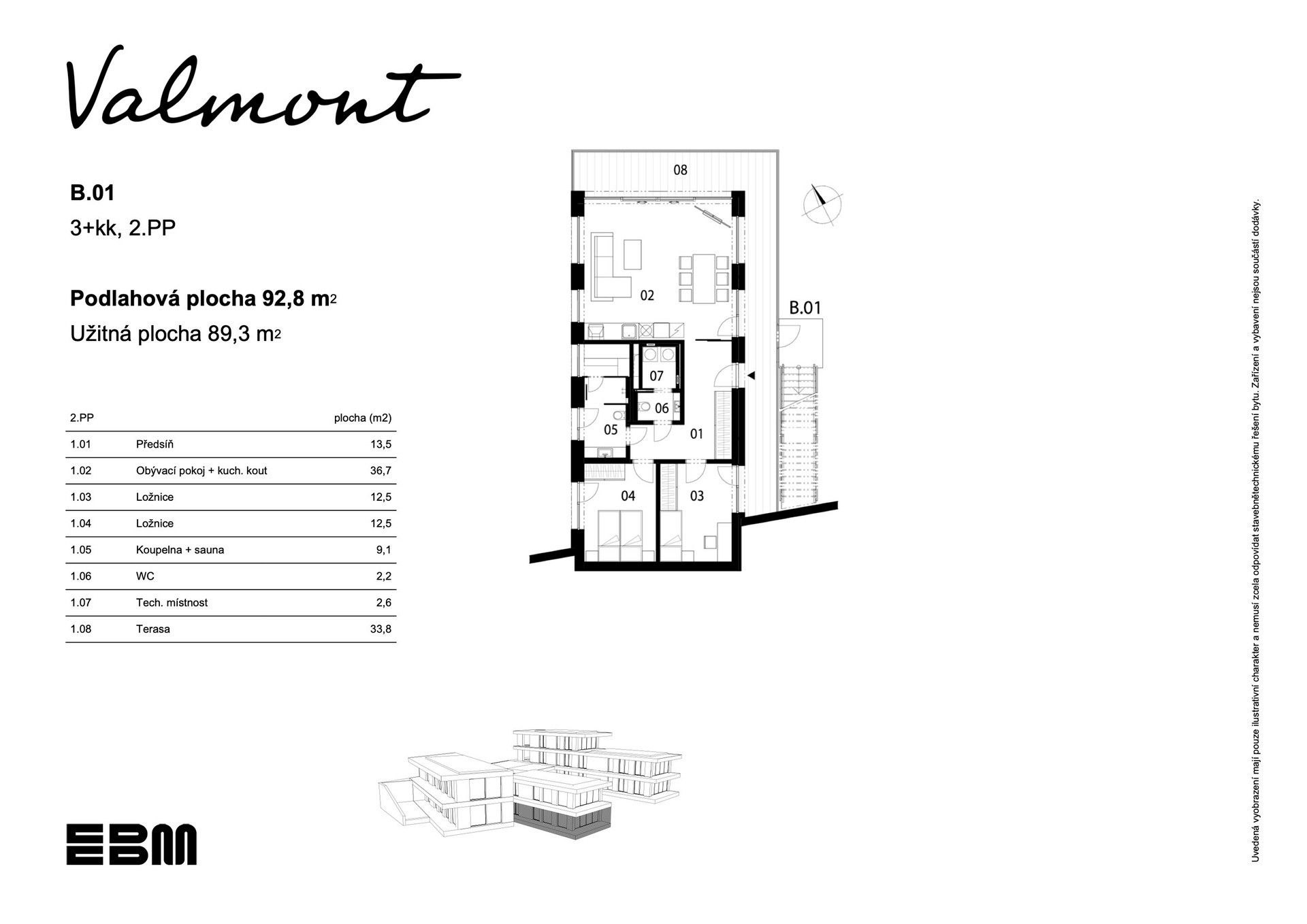 Byt 3+kk · 93 m² · Lázeňský vrch 101, Doksy Staré Splavy - 4