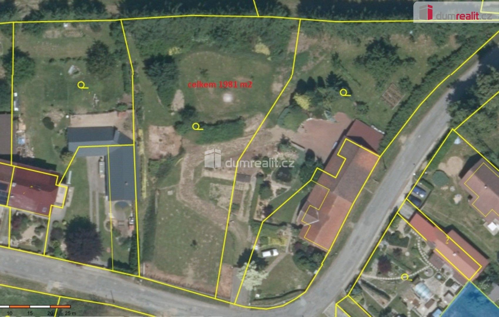 Pozemky pro bydlení, Nový Samechov, Řendějov, 1 981 m² - 1