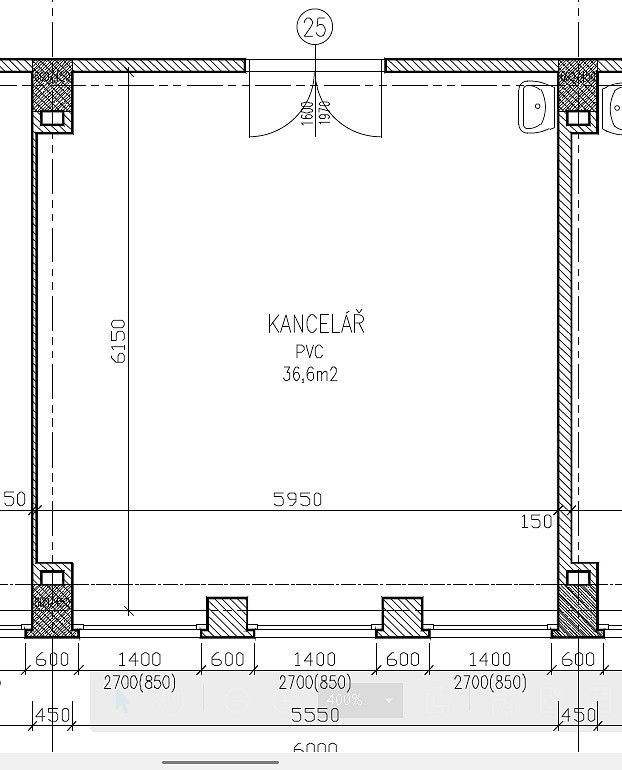 Kancelář · 37 m² · Praha - Běchovice, okres Praha 21, Hlavní město Praha - 3