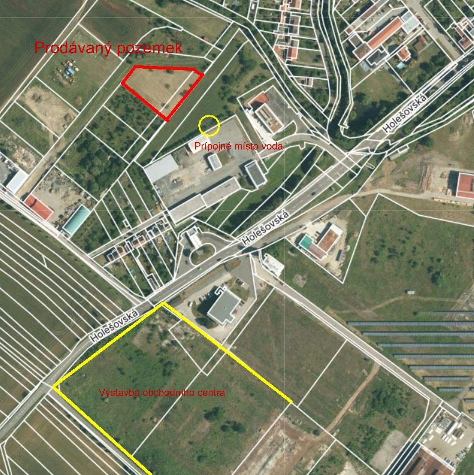 Komerční pozemky, Holešovská, Bystřice pod Hostýnem, 2 580 m²