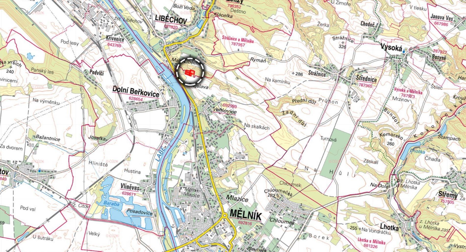 Prodej louka - Mělník