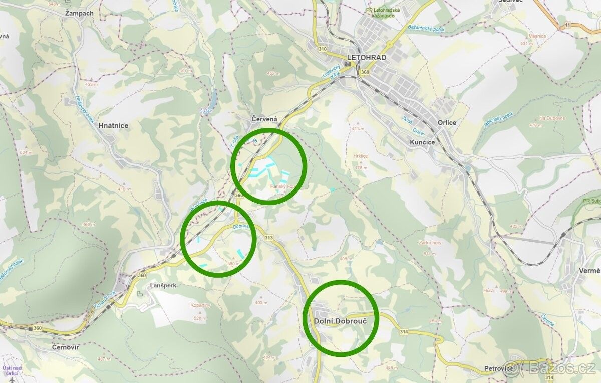 Pozemek pro bydlení · Dolní Dobrouč, 561 02 - 4