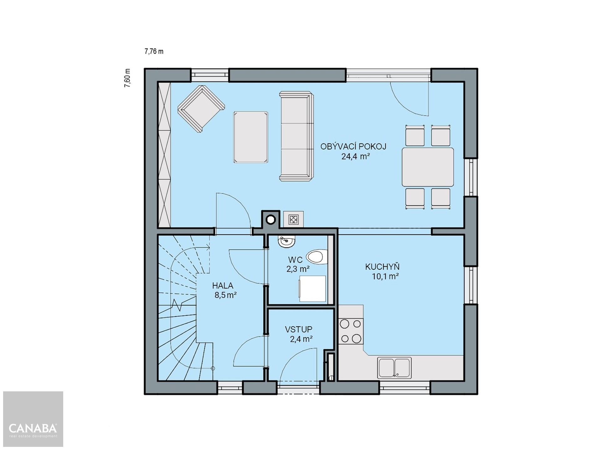 Dům · 97 m² · Praha - 3