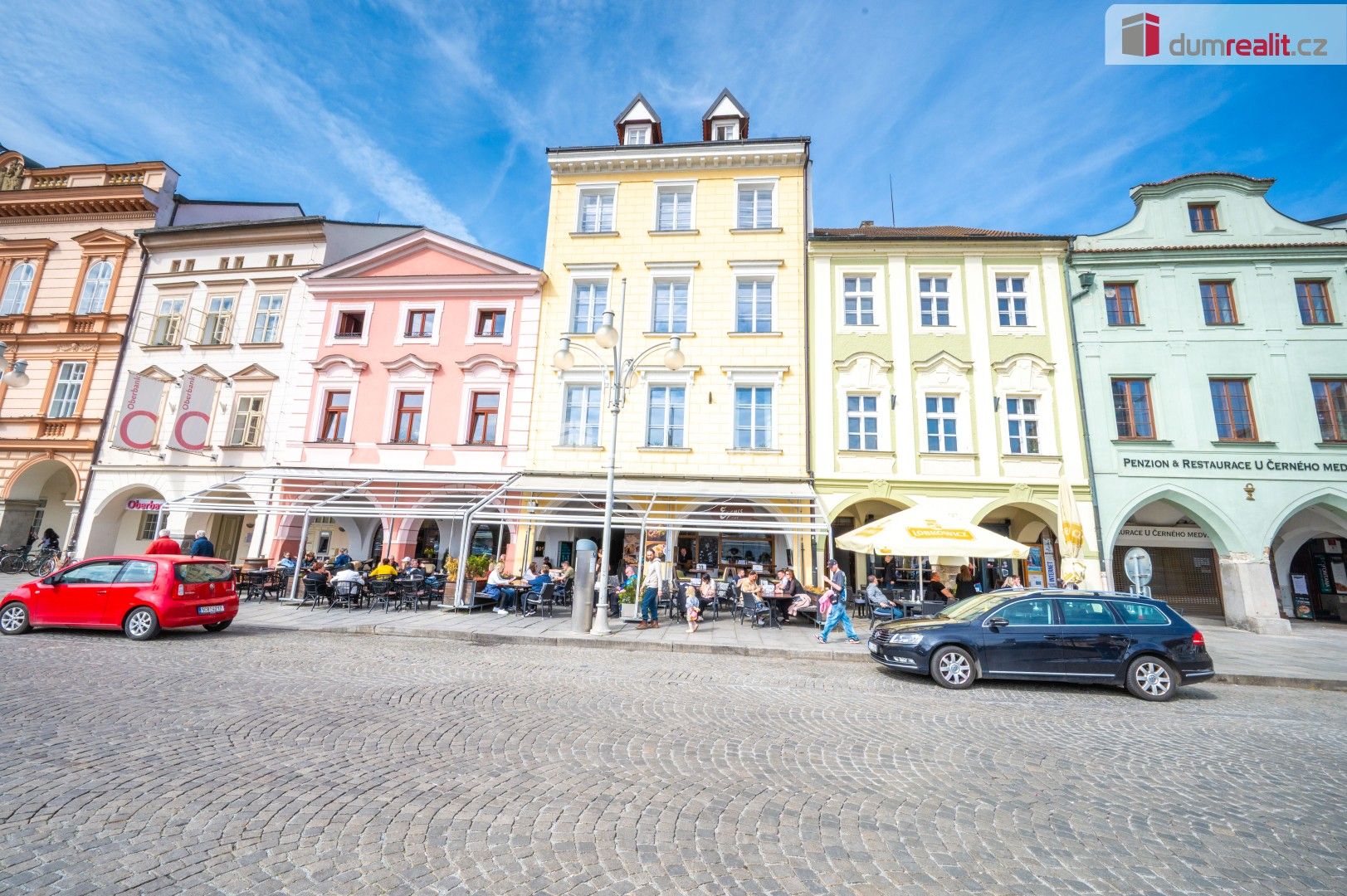 Pronájem kancelář - nám. Přemysla Otakara II., České Budějovice, 143 m²