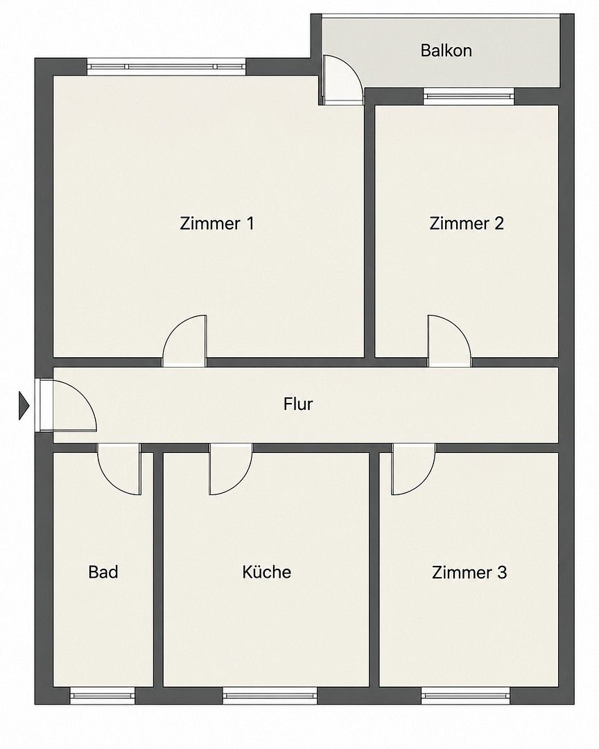 3+1, Suderoderstr. Berlin Britz Berlin 12347, 62 m² - 2