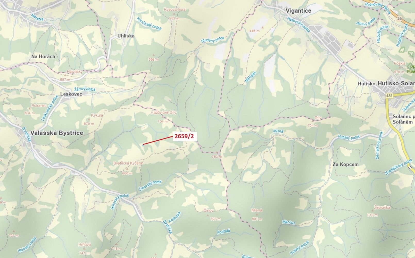 Louky, Valašská Bystřice, okres Vsetín, Zlínský kraj - 1