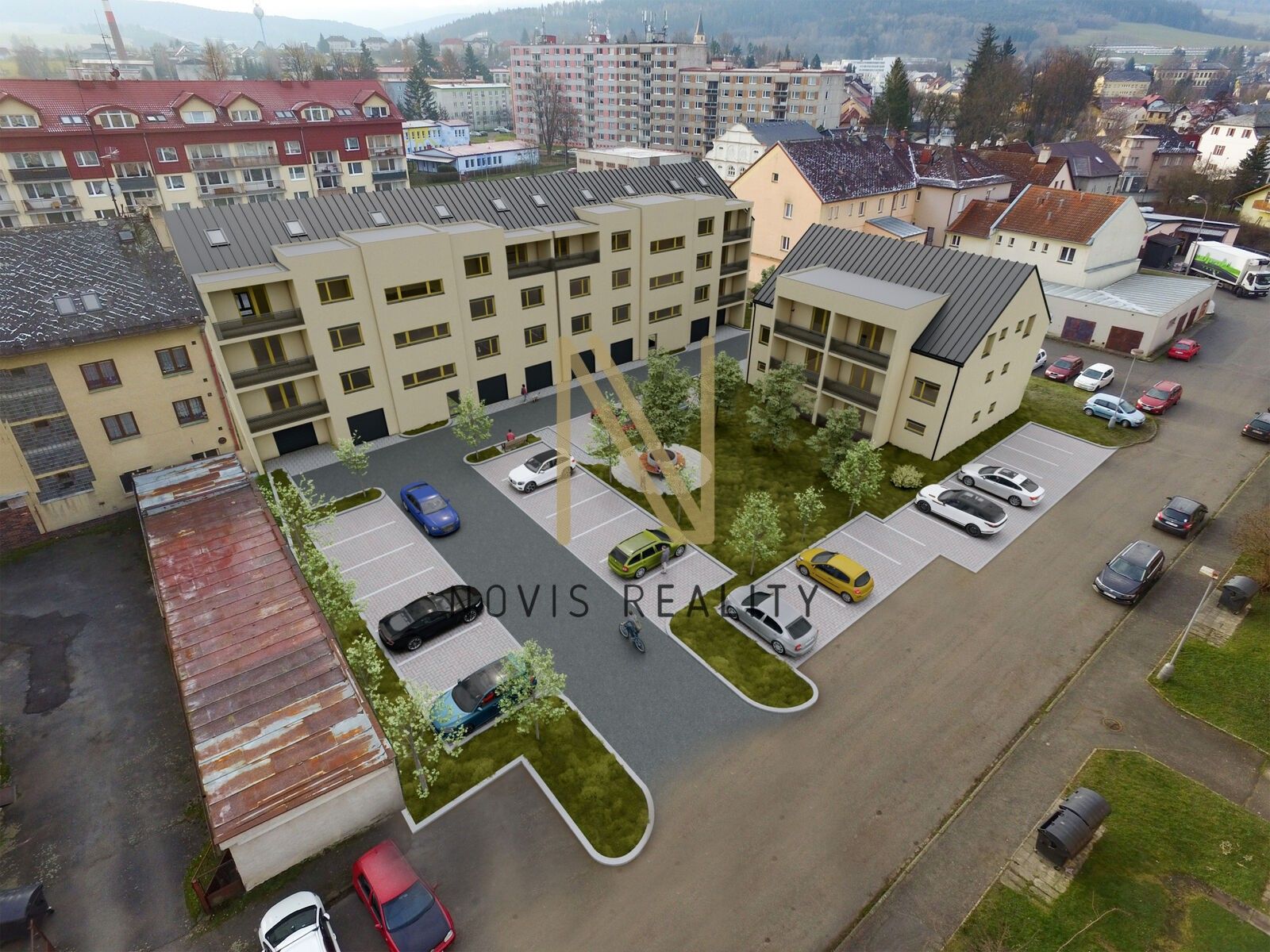 Byt 1+kk, 35 m²