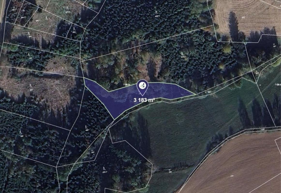 Louky, Zbizuby, 3 183 m²