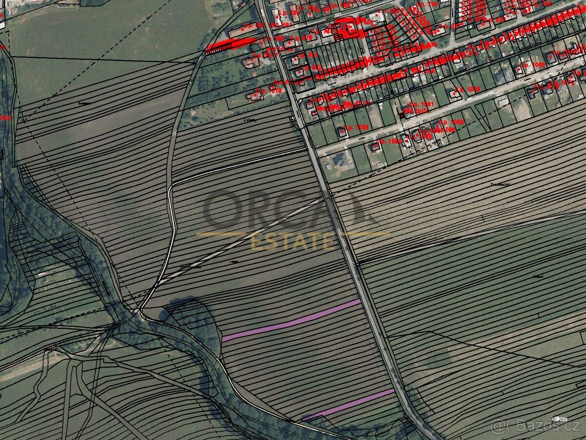 Zemědělské pozemky, Bojkovice, 687 71, 2 973 m²