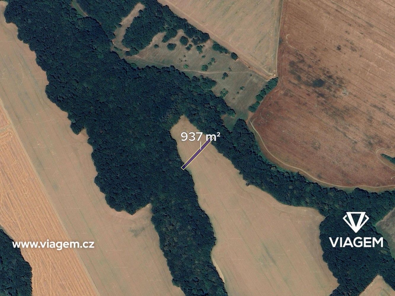 Prodej zemědělský pozemek - Popovice, okres Uherské Hradiště, Zlínský kraj - 2