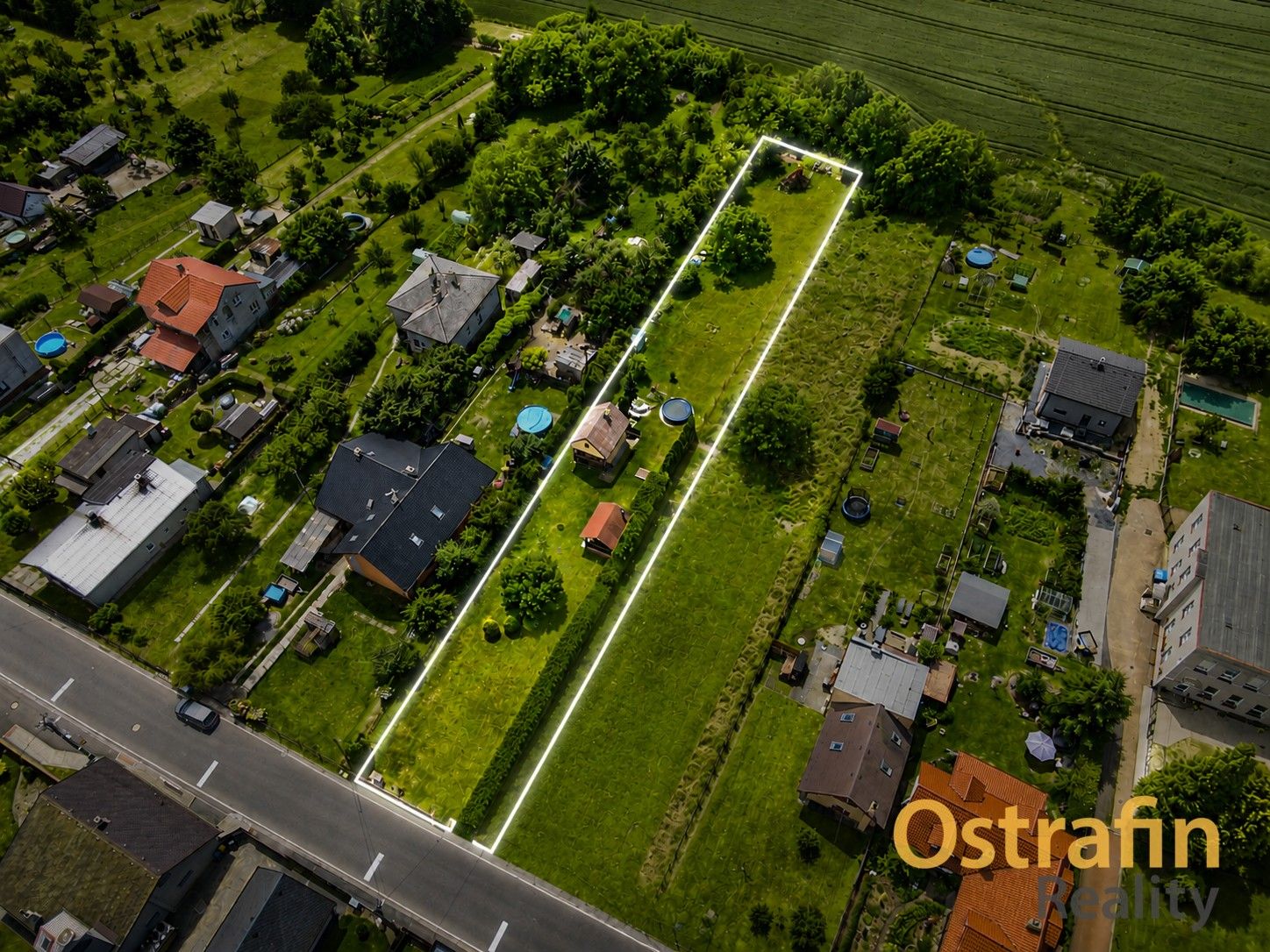 Pozemky pro bydlení, Klimkovice, 1 534 m² - 1