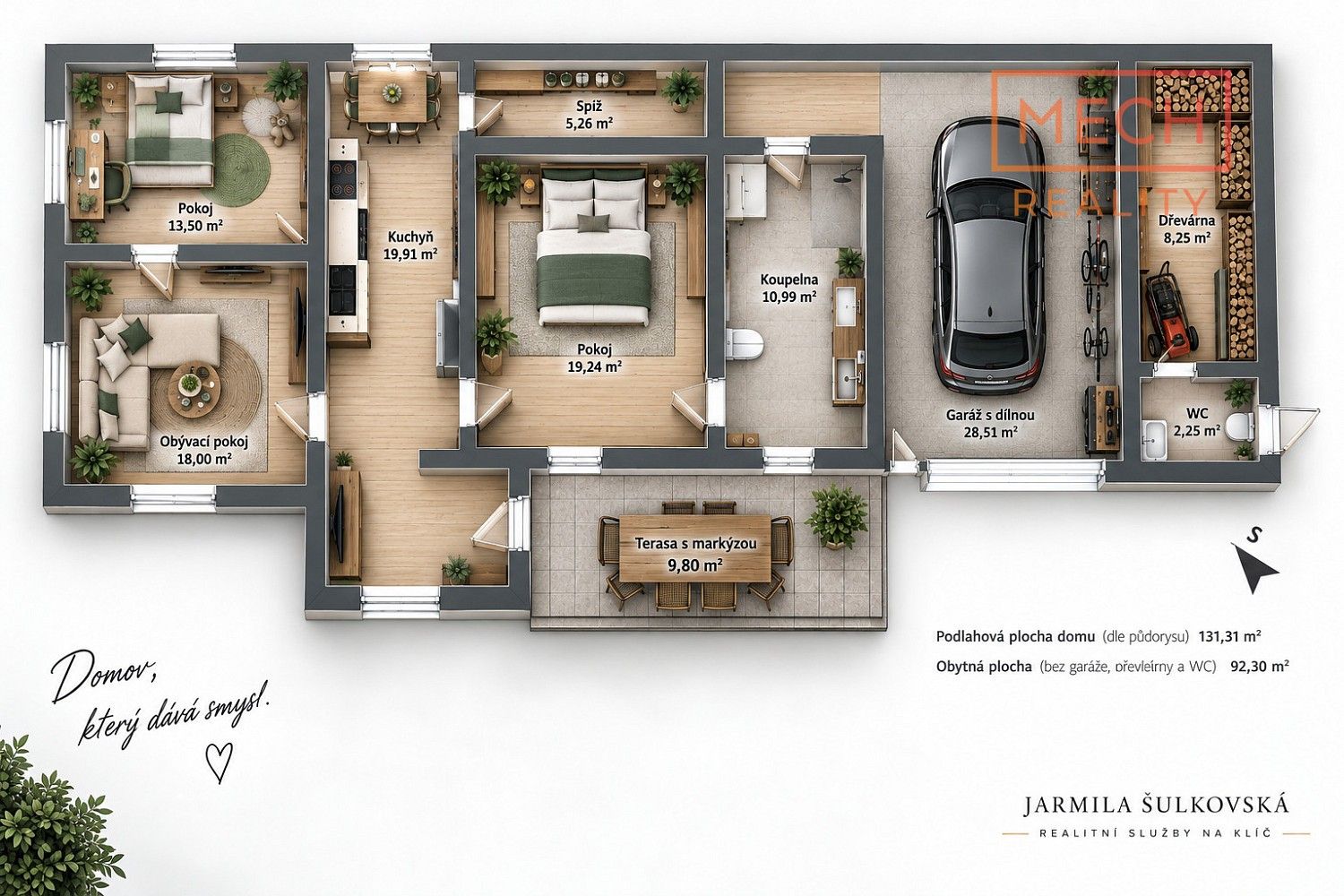 Rodinné domy, Lesnice, okres Šumperk, 92 m² - 2