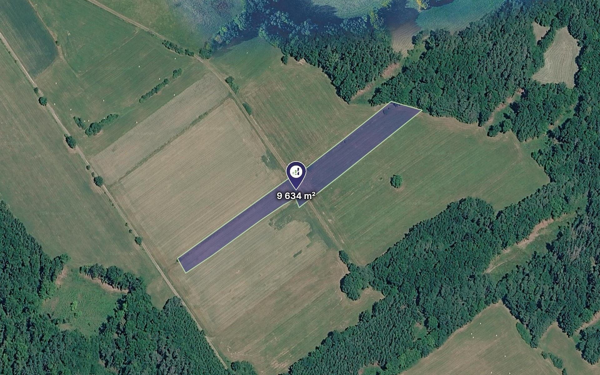Louky, Ježovy, 9 634 m² - 1