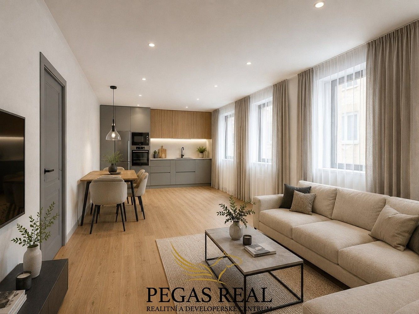 2+kk, Brno - Staré Brno, okres Brno-město, Jihomoravský kraj, 56 m² - 1