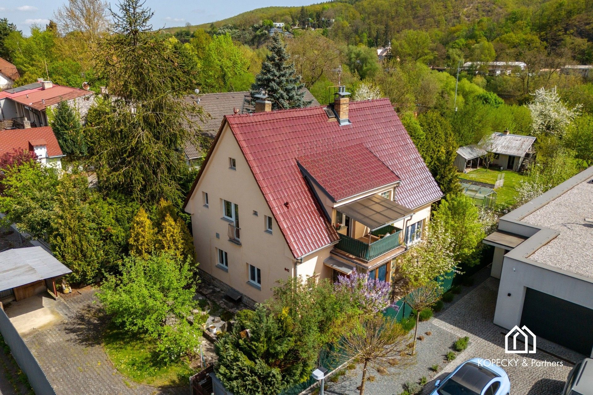 Rodinné domy, Pod spravedlností, Praha, 196 m²