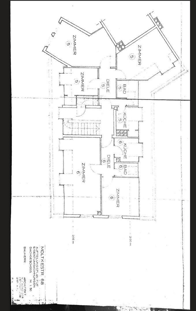 Byt 3+1 · 55 m² · Moltkestraße 68 Kiel Düsternbrook Schleswig-Holstein 24106 - 3