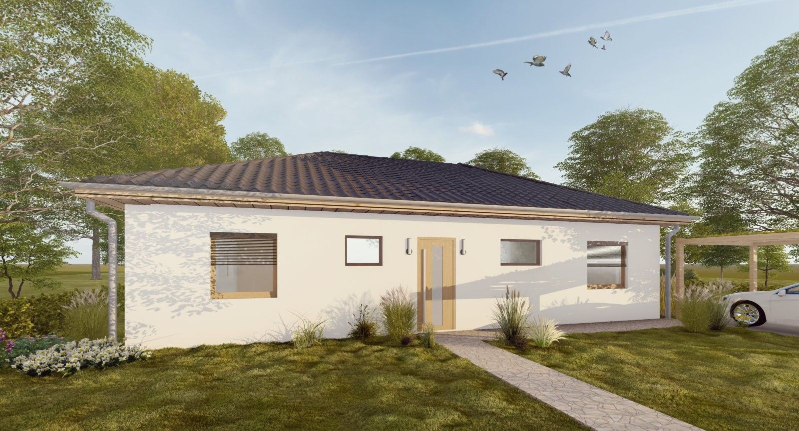 Prodej rodinný dům Jiřice u Miroslavi, 125 m² Realingo