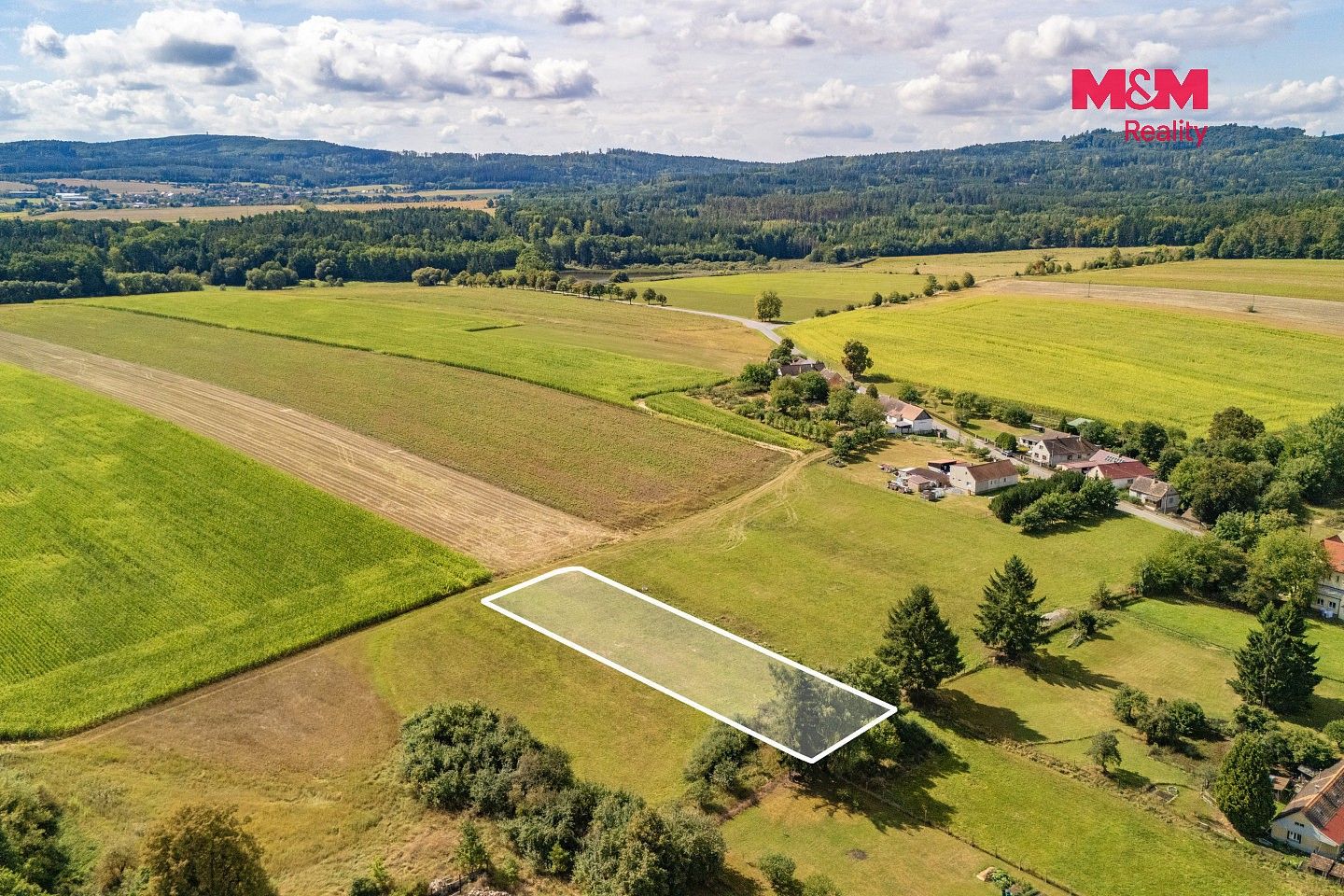 Pozemek pro bydlení · Albrechtice nad Vltavou - Údraž, okres Písek - 3