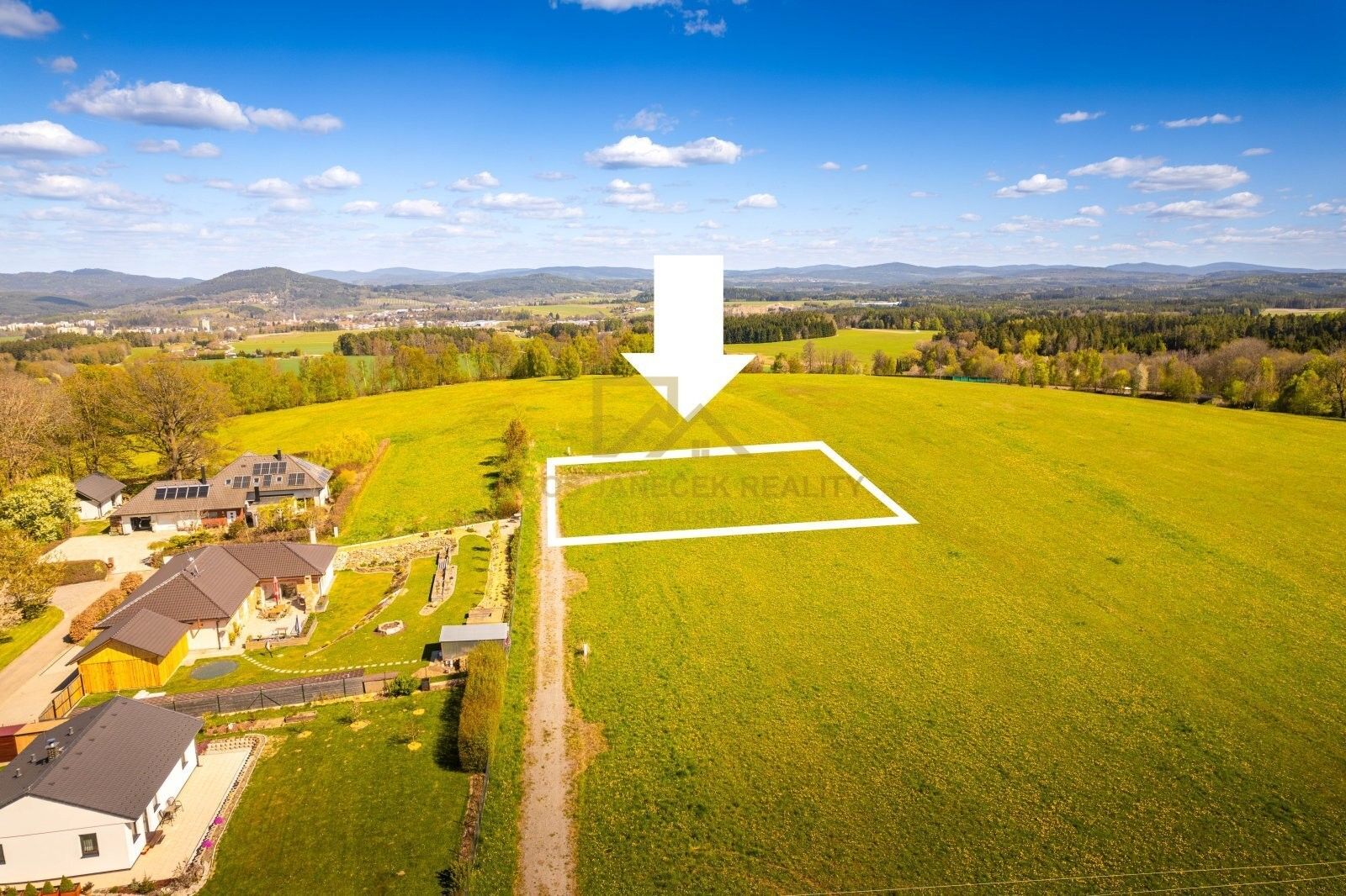 Pozemky pro bydlení, Omlenice Blažkov, 1 400 m² - 1