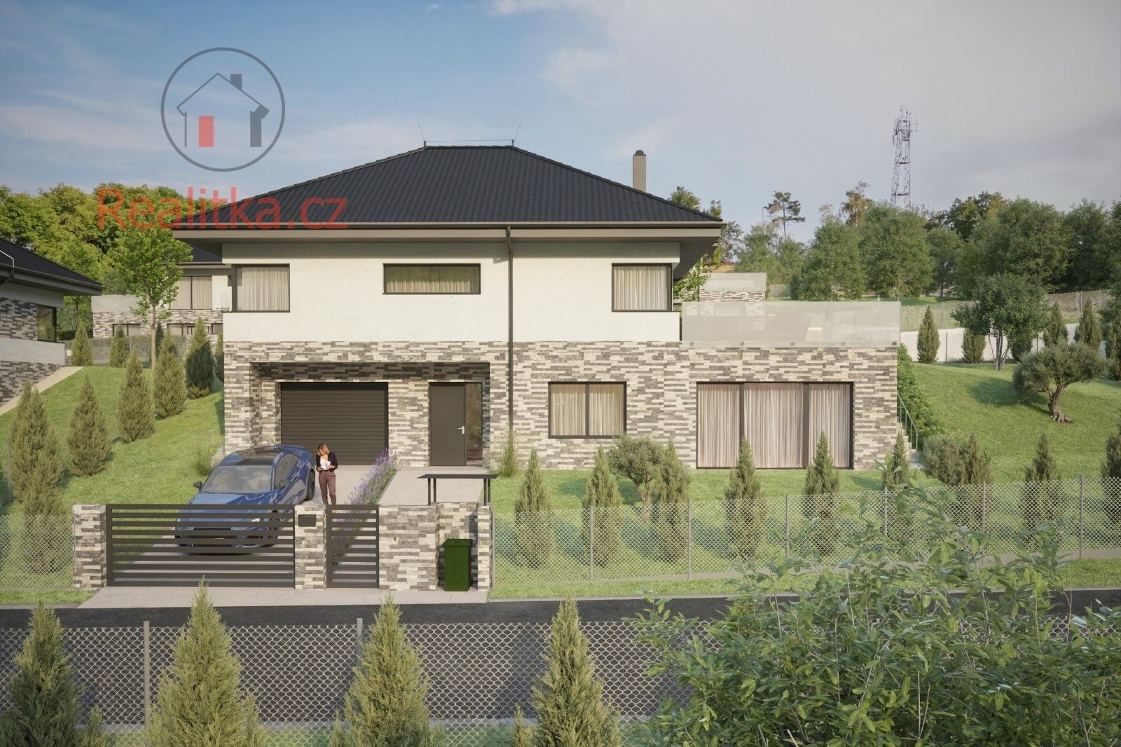 Rodinné domy, Pod Oborou 58, Ondřejov, 245 m²