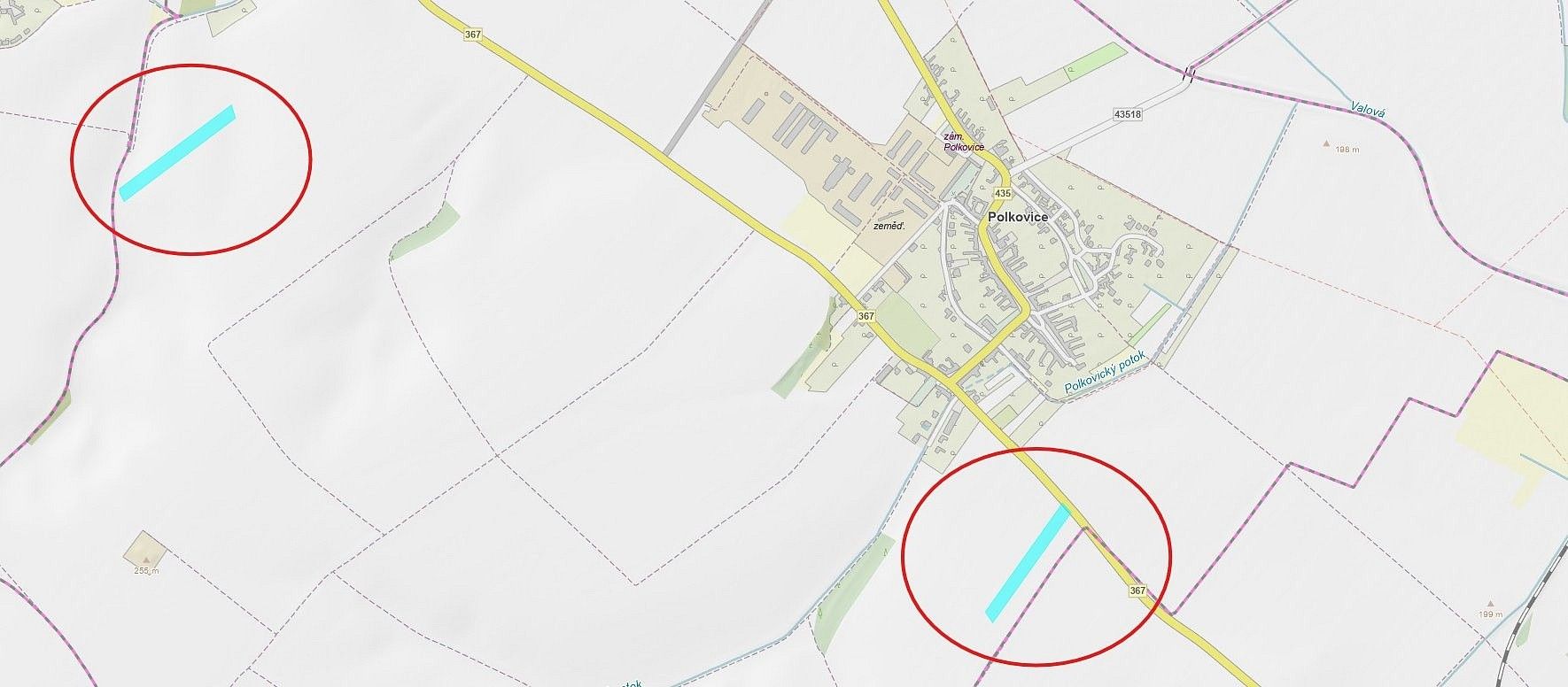 Zemědělské pozemky, Polkovice, okres Přerov, Olomoucký kraj - 1