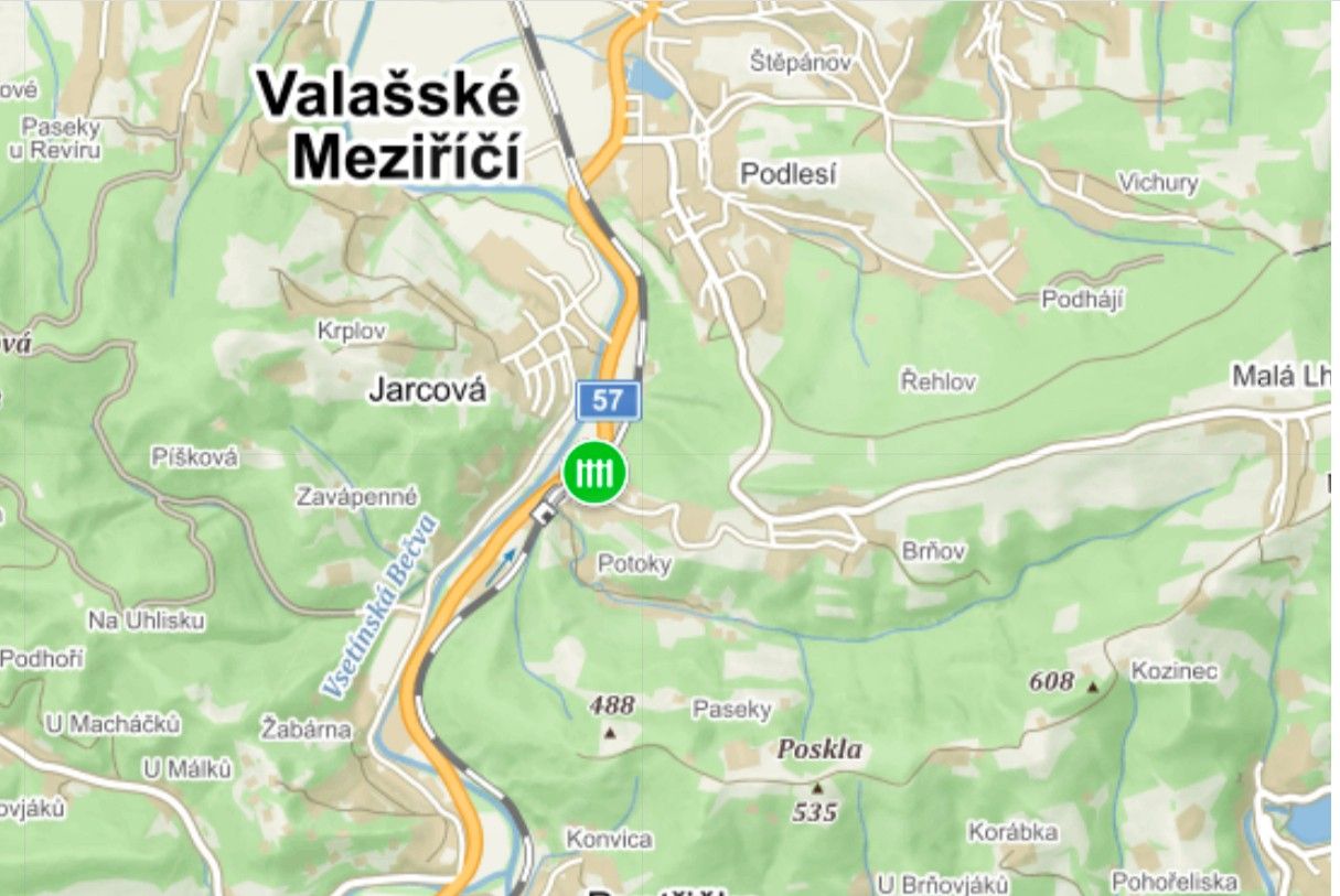 Lesy, Podlesí, Valašské Meziříčí, 1 070 m²