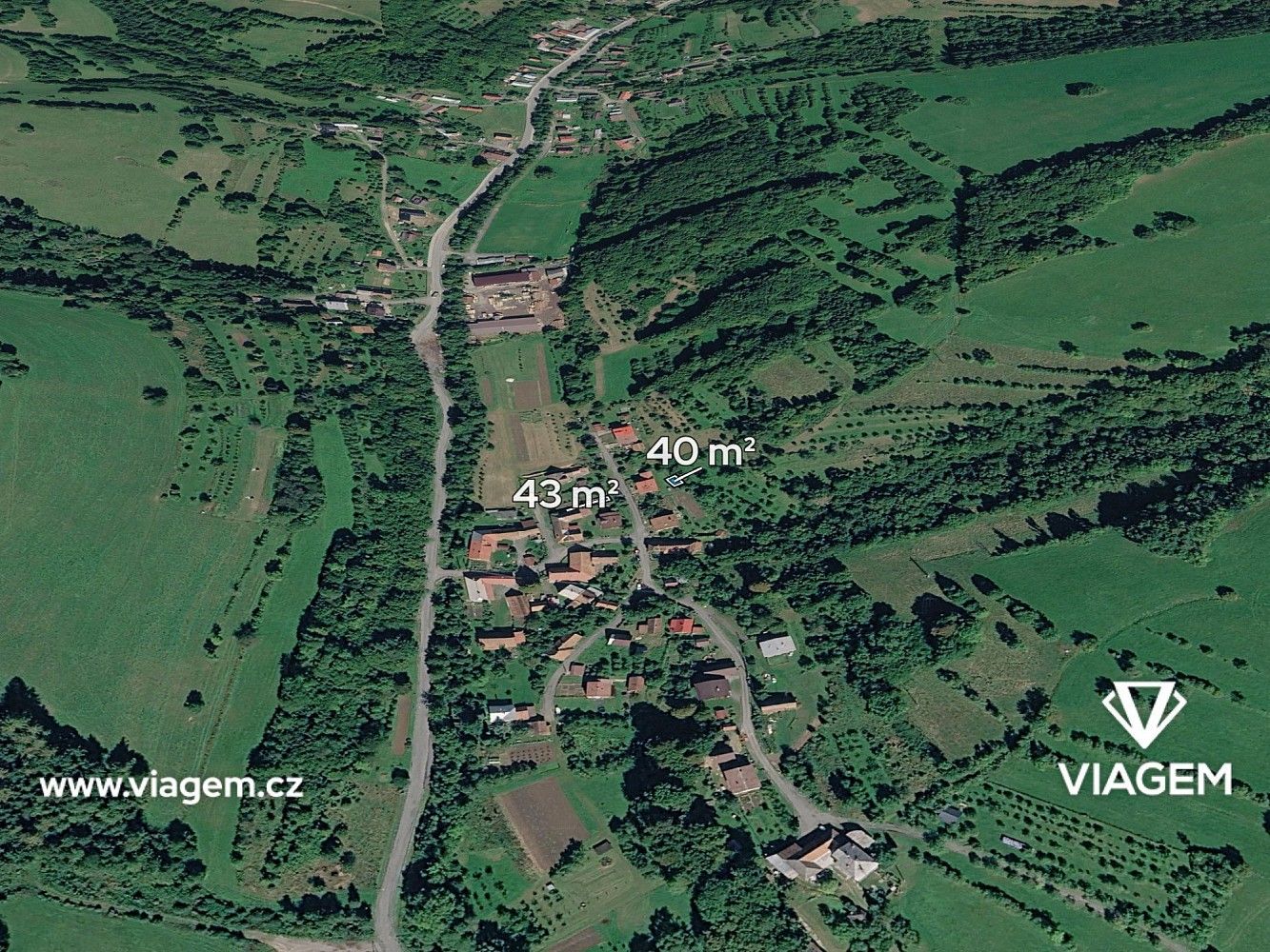 Prodej zahrada - Valašská Senice, okres Vsetín, Zlínský kraj - 1