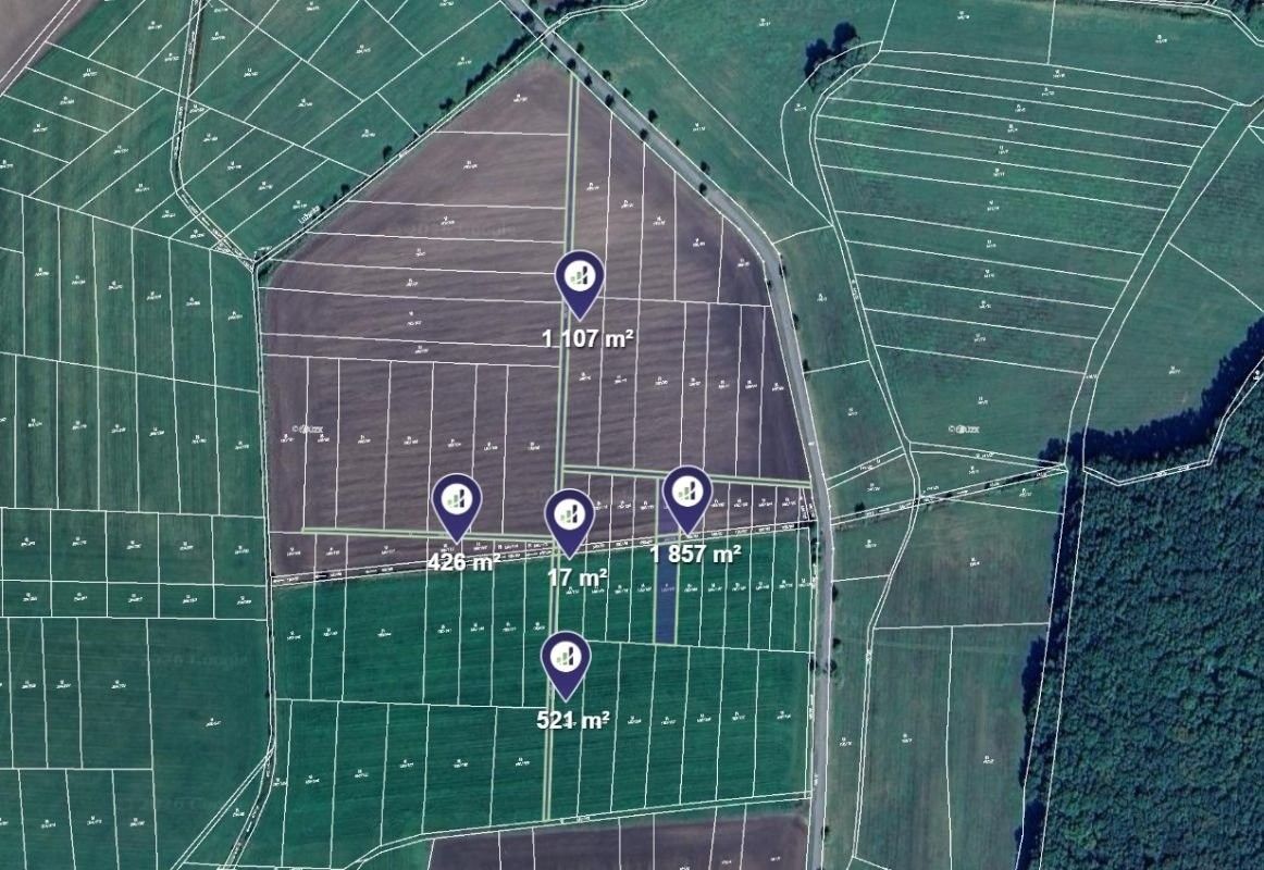 Louky, Kovač, 1 427 m² - 2