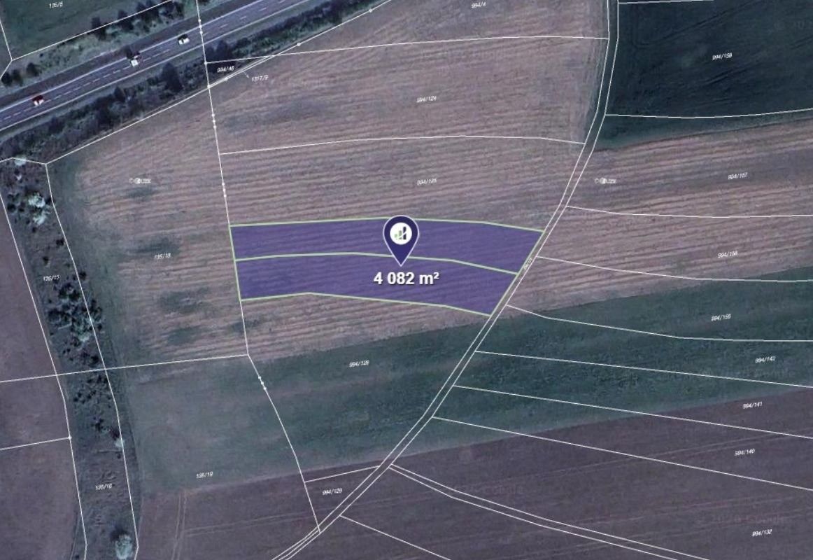 Zemědělský pozemek, 1 361 m²