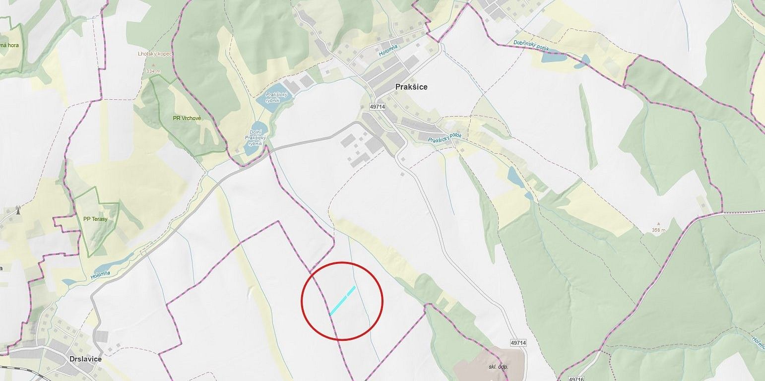 Zemědělské pozemky, Prakšice, okres Uherské Hradiště, Zlínský kraj - 1
