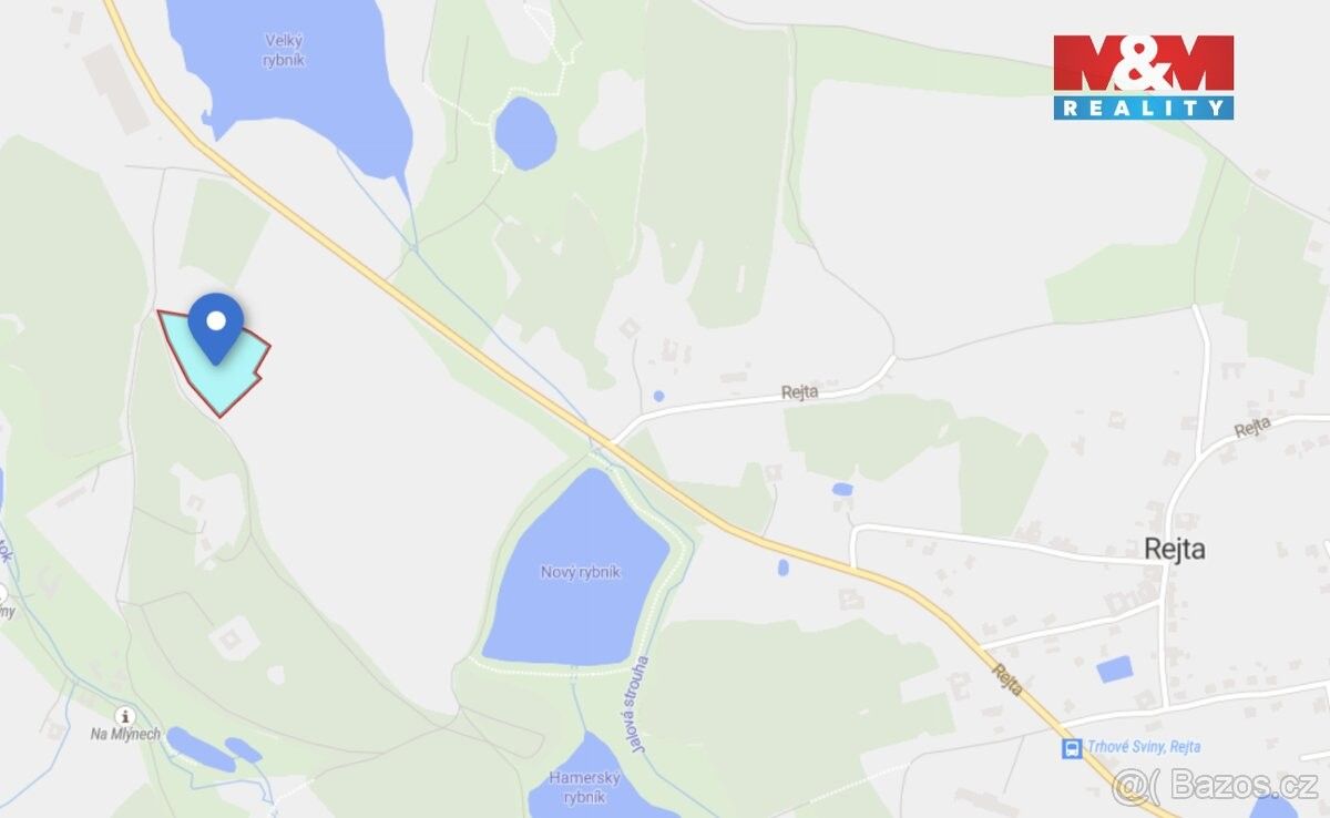 Prodej pozemek pro bydlení - Trhové Sviny, 374 01