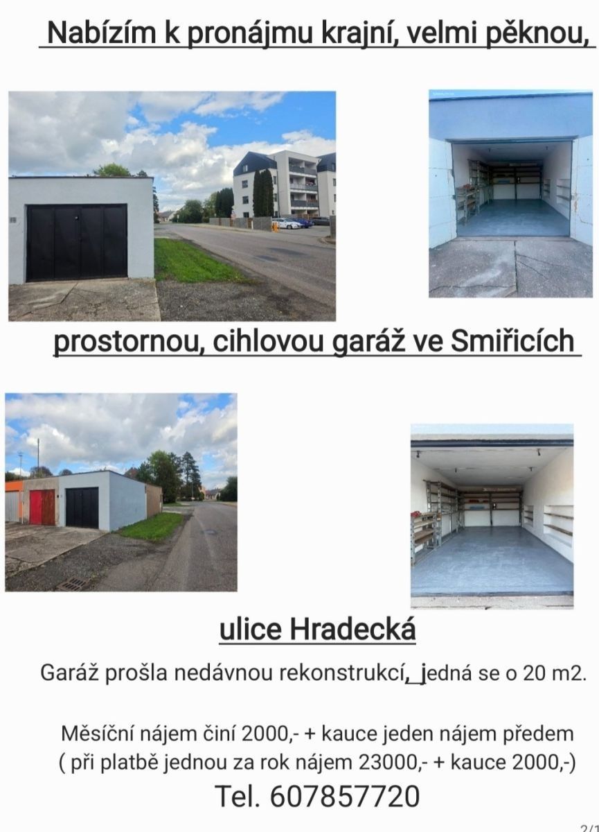 Garáž, 20 m²