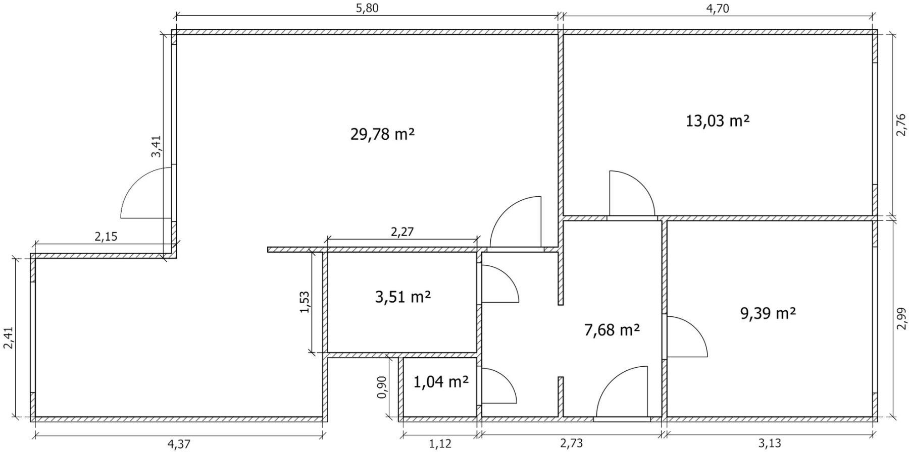 3+1, Taussigova, Praha - Kobylisy, 64 m² - 2