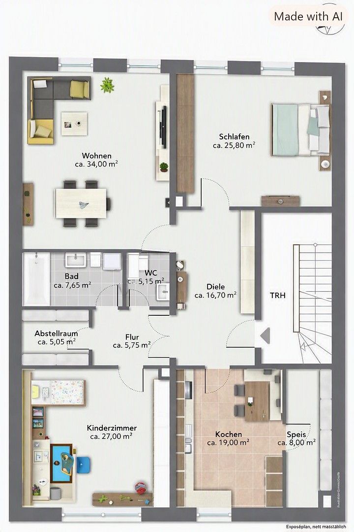 4+1, Färbergasse 14 Wasserburg am Inn Wasserburg a. Inn Bayern 83512, 152 m² - 2