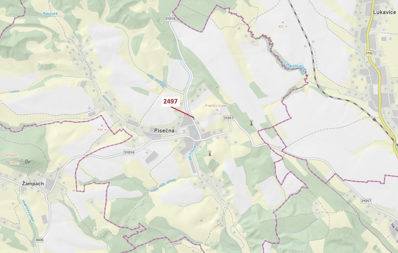 Les · Písečná, okres Ústí nad Orlicí, Pardubický kraj - 1