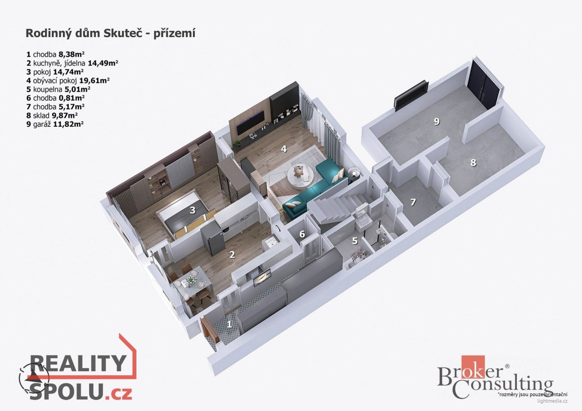 Prodej rodinný dům - Vilibalda Svobody, Skuteč, 75 m²