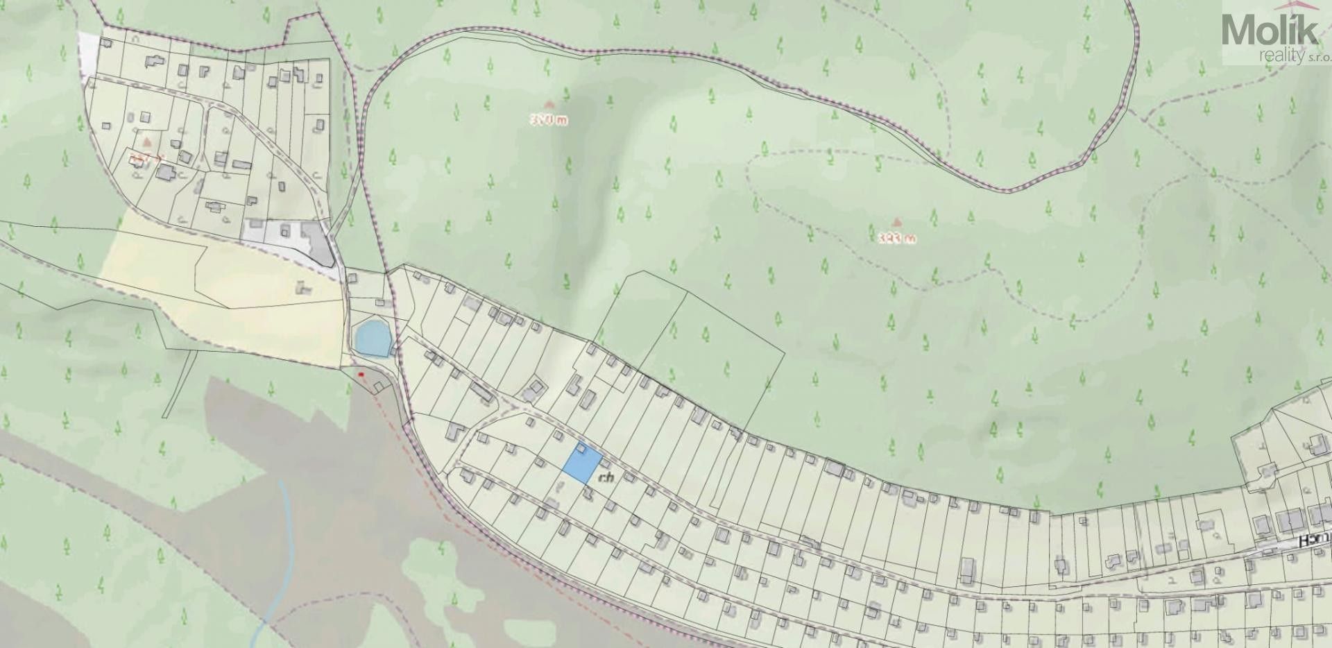 Prodej zahrada - Most, 491 m²