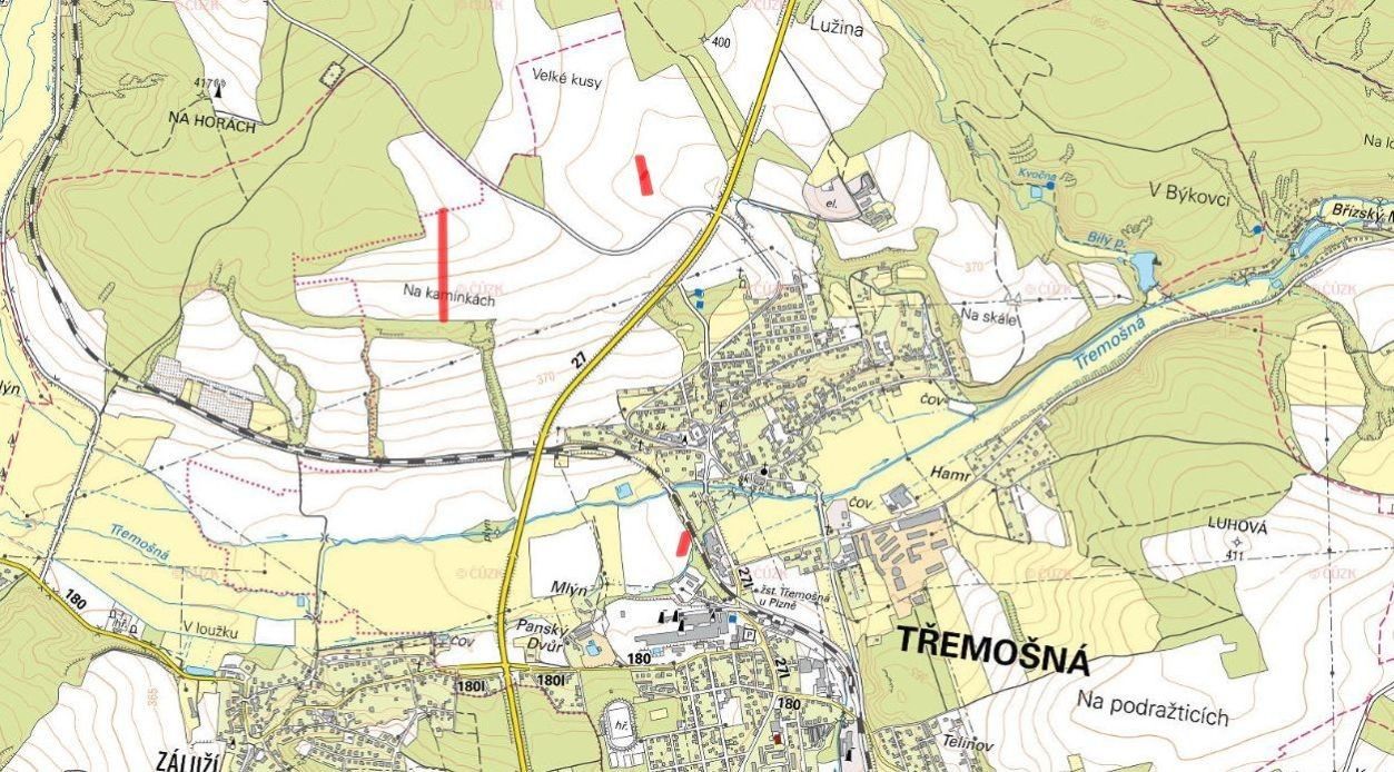 Zemědělský pozemek · Třemošná - 3