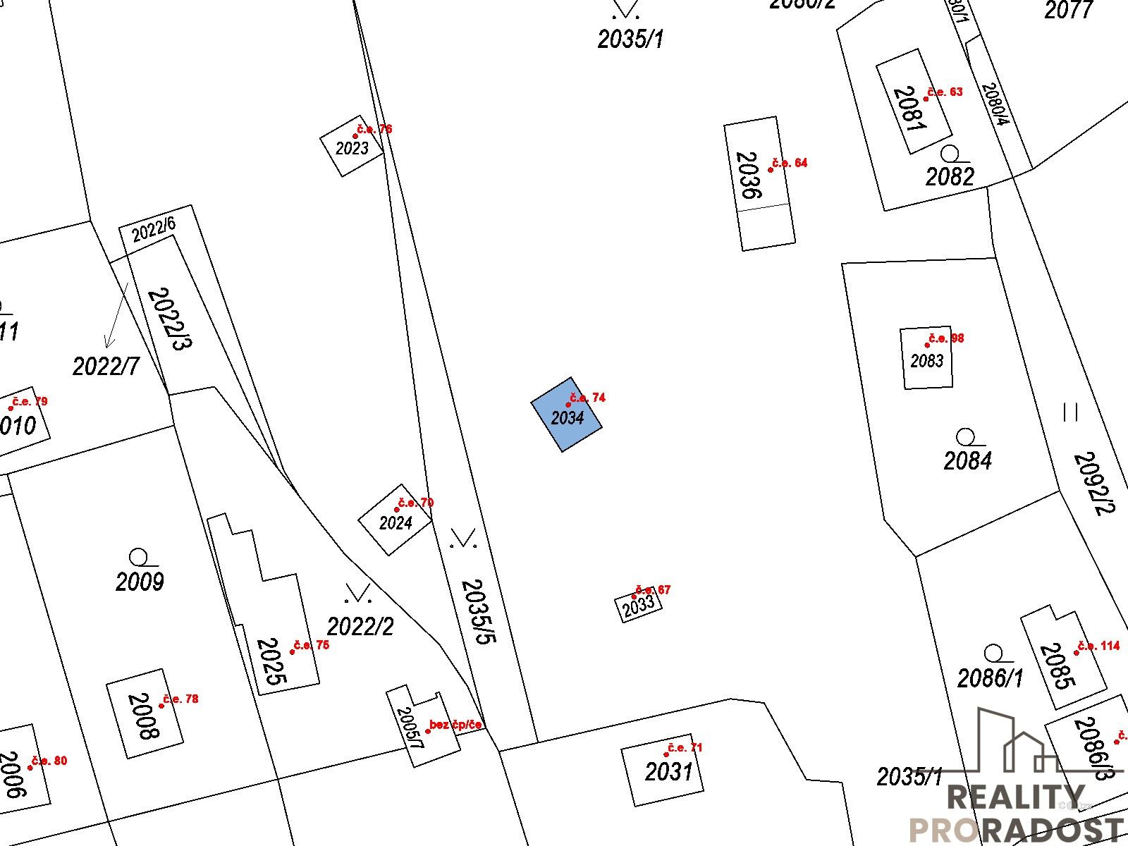 Pozemek pro bydlení · 4 500 m² · Na Lhotkách, Praha Lipence - 3