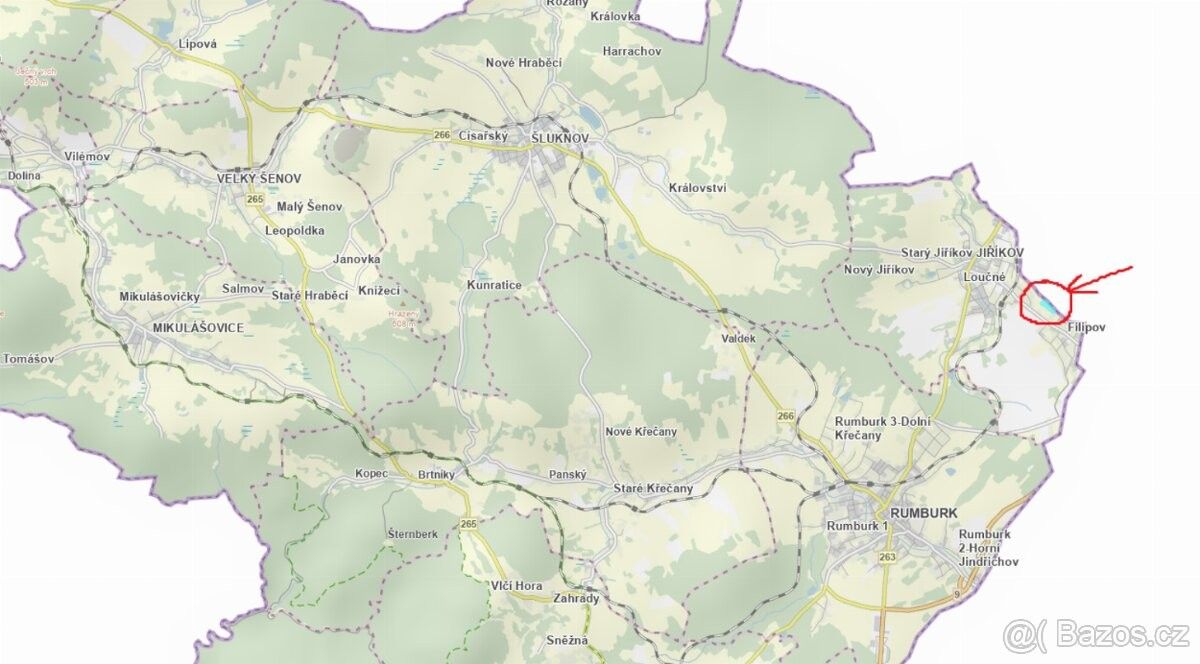 Prodej pozemek pro bydlení - Děčín, 405 02