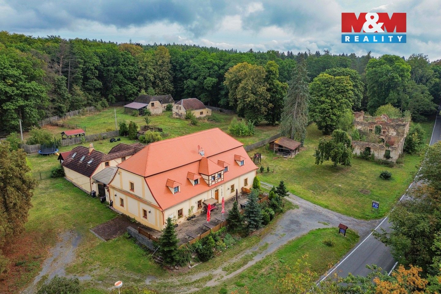 Ubytovací zařízení, Nový Dvůr, Žihle, 689 m² - 1