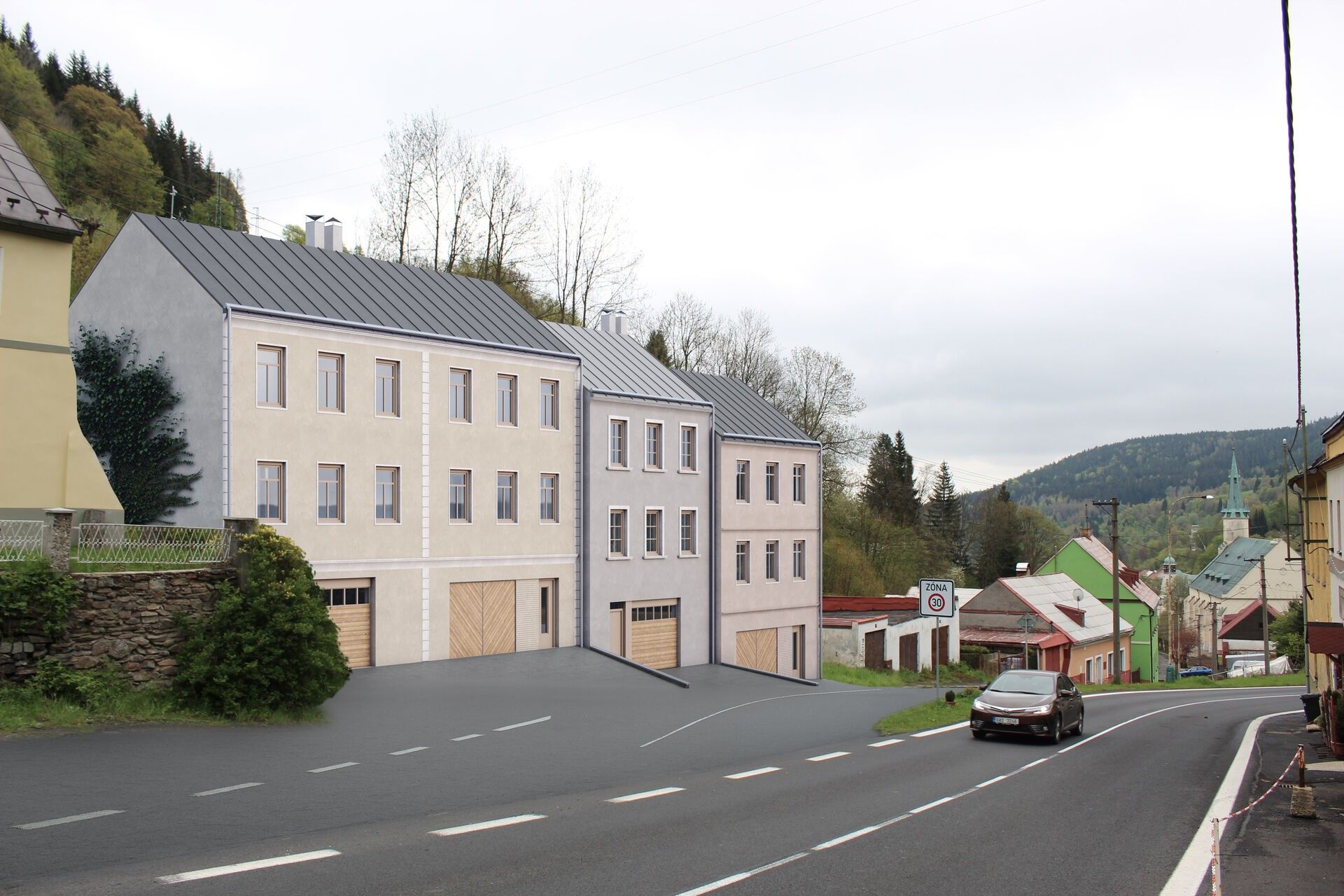 Rodinné domy, Mathesiova, Jáchymov, 130 m²